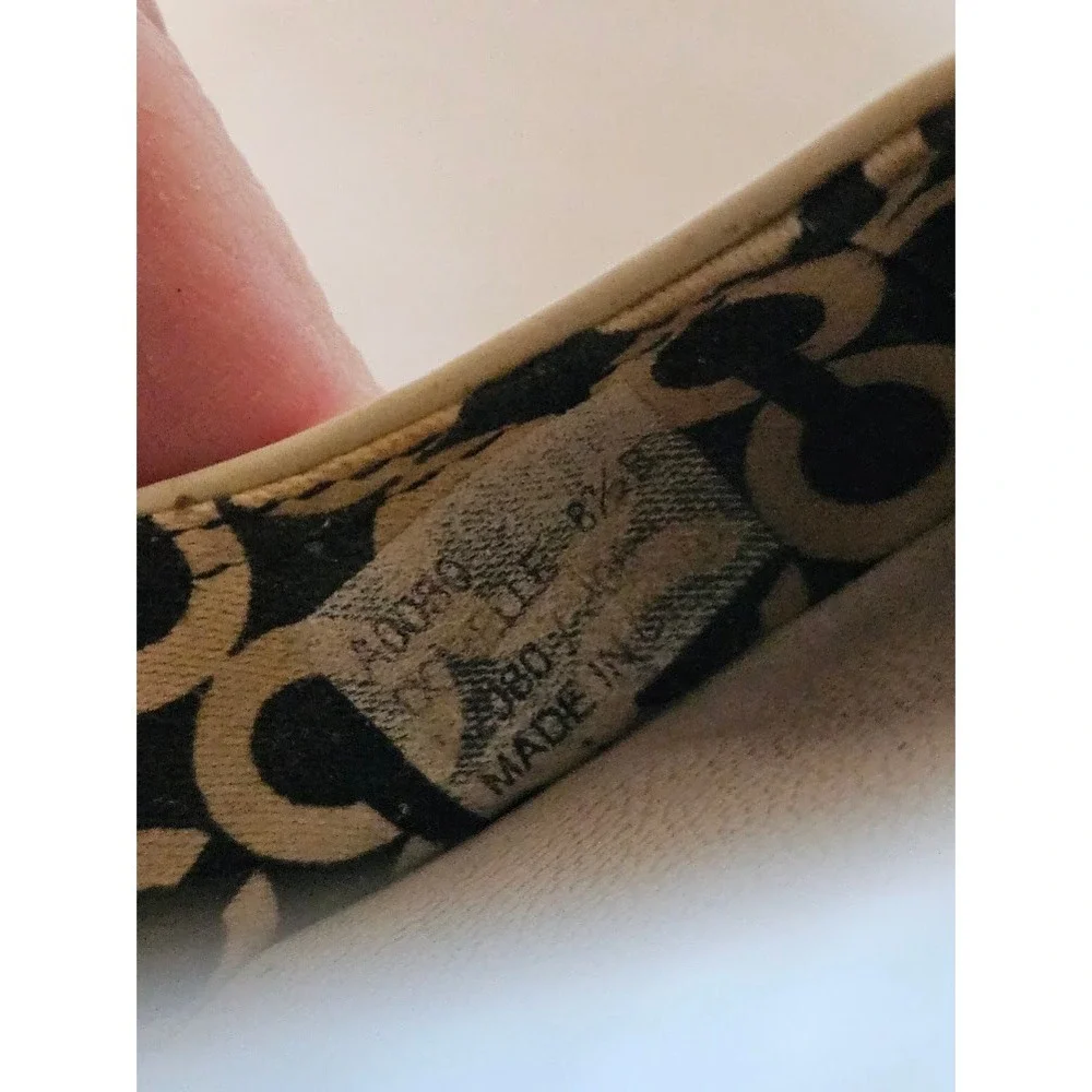 Coach noticeable wear